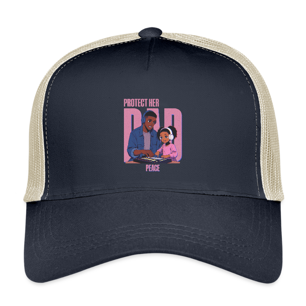 Girl Dad Energy Hat – Protect Her Peace in Style - pacific/oyster