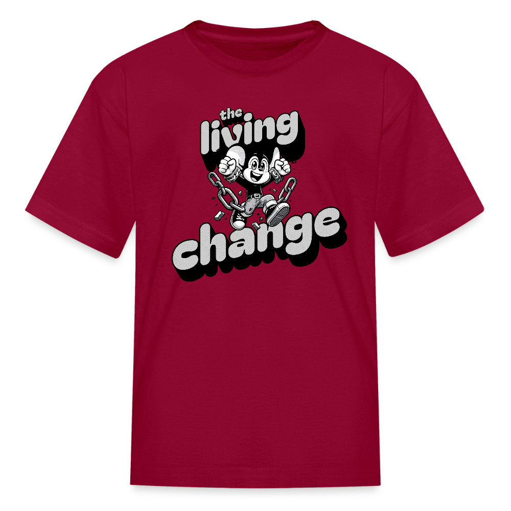 Kids' T-Shirt - dark red