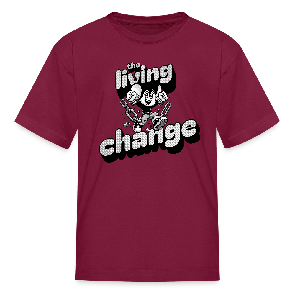 Kids' T-Shirt - burgundy